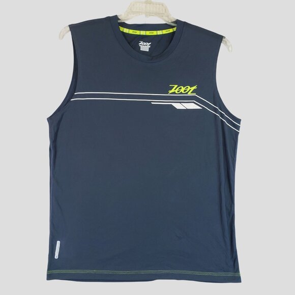 ZOOT SPORTS Men's Ultra Run Icefil Sleeveless Tee XL - Picture 1 of 7